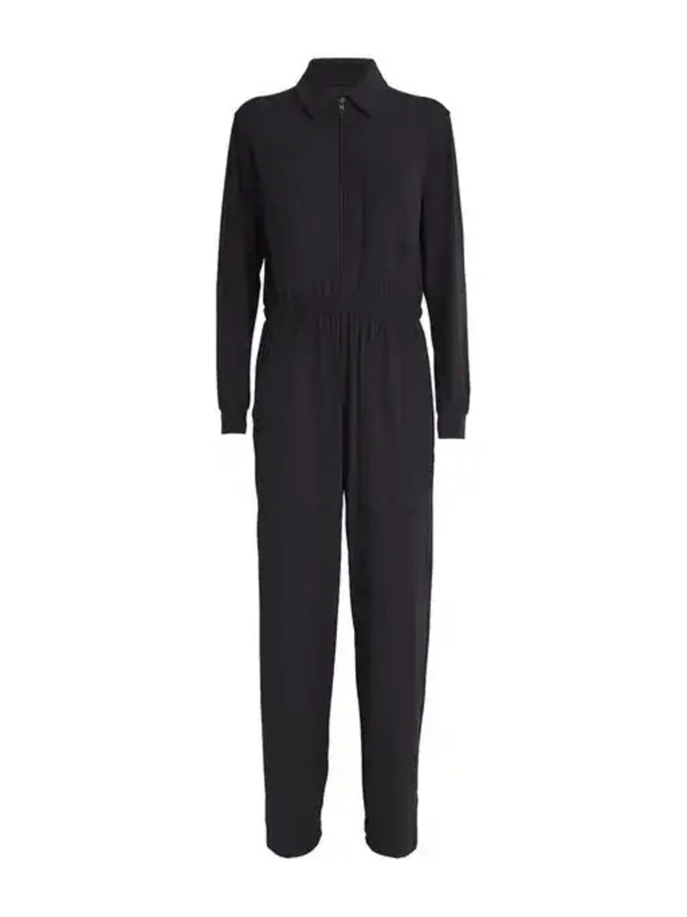 Splits59 Black Long-Sleeve Utility Jumpsuit